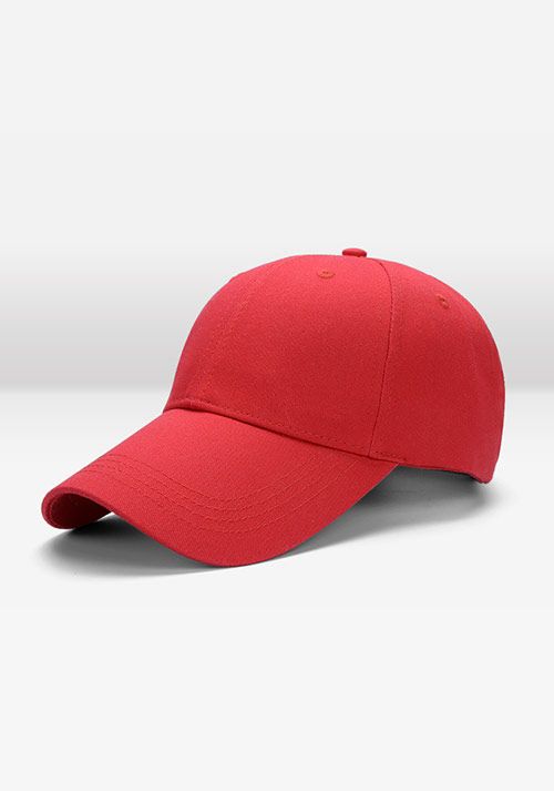 紅色棒球帽